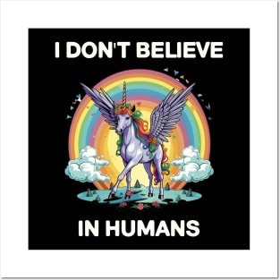 Funny Unicorn Posters and Art